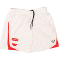 NIKE Boys Sport Shorts 12-13 Years Large  White Colourblock Polyester Vintage Nike and Second-Hand Nike from Messina Hembry 