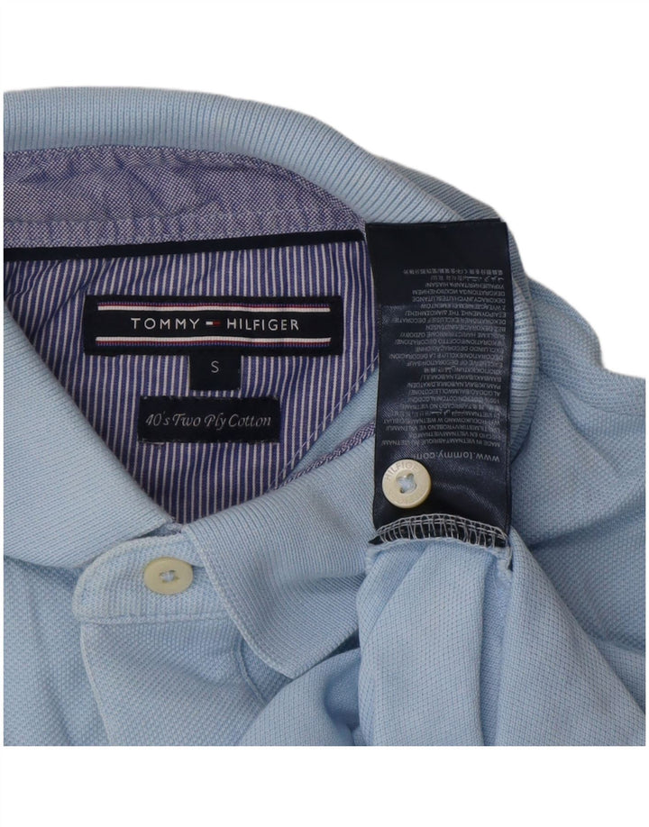 Tommy Hilfiger Polo Homme Petit Bleu Coton