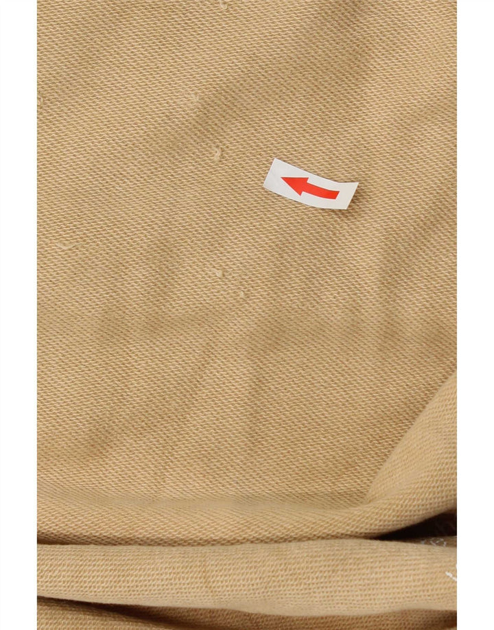 Gas Sweat-Shirt Graphique Homme Coton Beige Moyen
