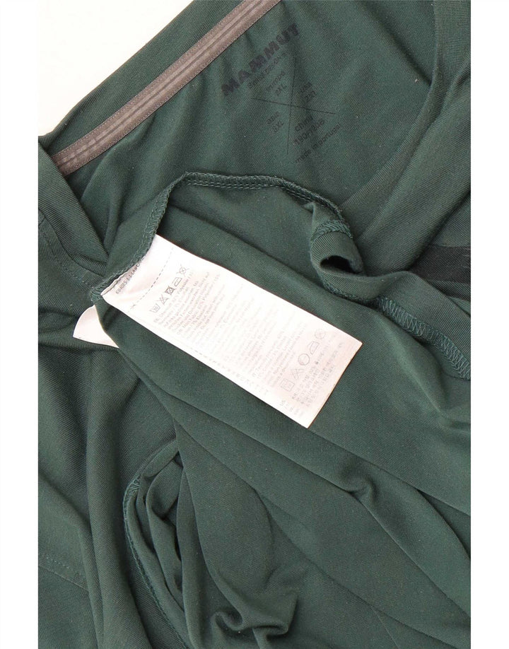 Mammut Homme Graphic Top Manches Longues 2XL Vert Polyester
