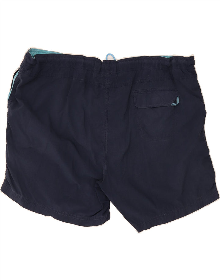 ADIDAS Mens Sport Shorts 2XL Navy Blue Polyester Vintage Adidas and Second-Hand Adidas from Messina Hembry 