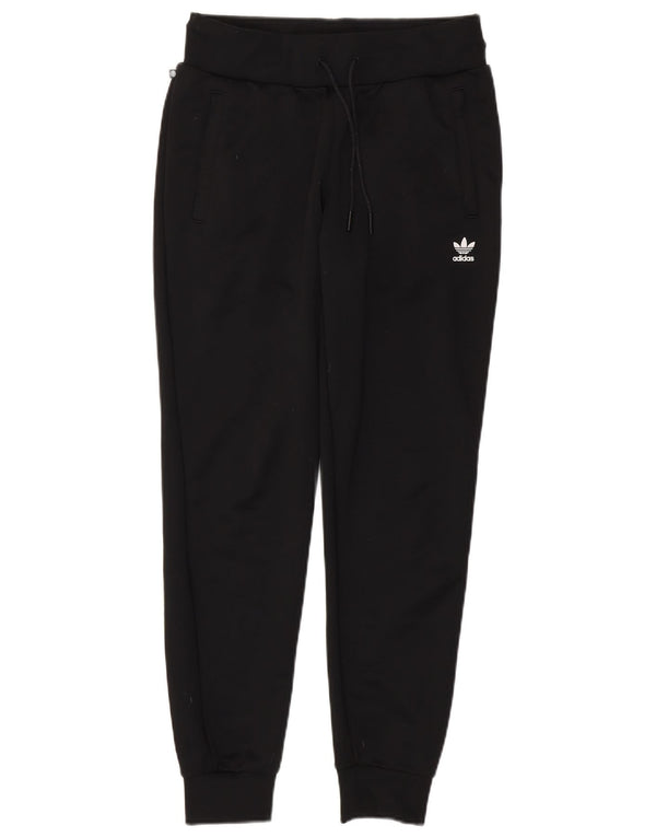 Adidas Pantalon de survêtement pour femme Joggers UK 10 Petit Noir Polyester
