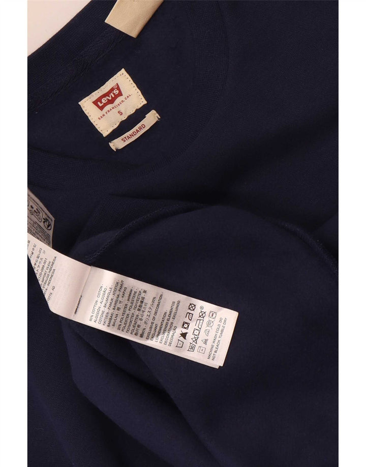 Levi's Sweat-shirt Graphic Standard Fit pour homme, petit, bleu marine classique