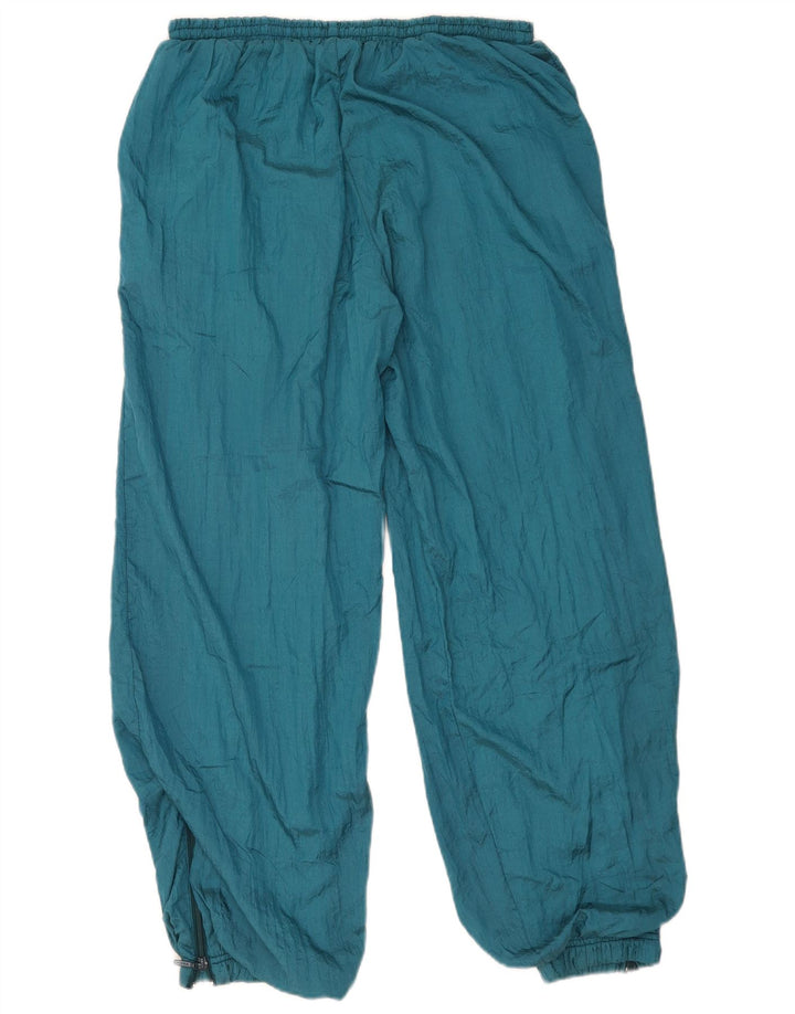 vintage Mens Loose Fit Full Survêtement IT 48/50 Bleu Moyen Colourblock