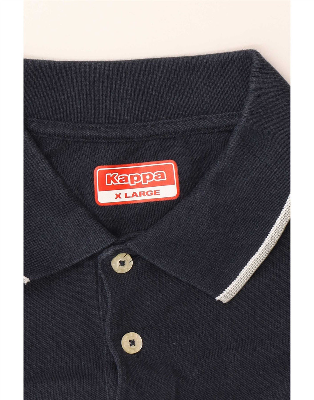 Kappa Polo Homme XL Bleu Marine