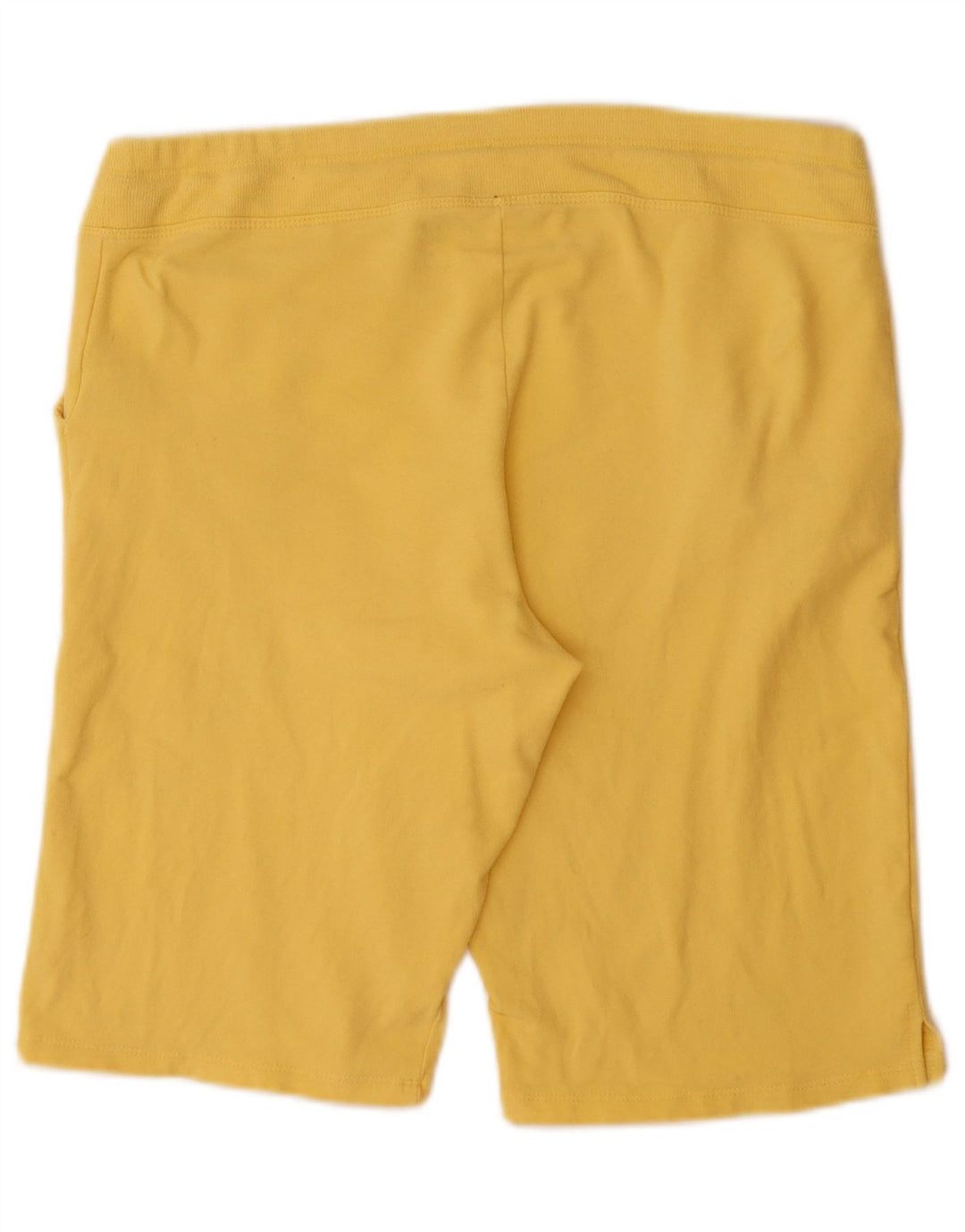 EDDIE BAUER Short de sport pour femme UK 14 Coton jaune moyen