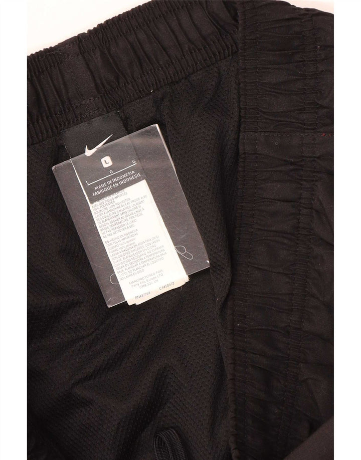 Short de sport Nike pour hommes, grand, noir, polyester