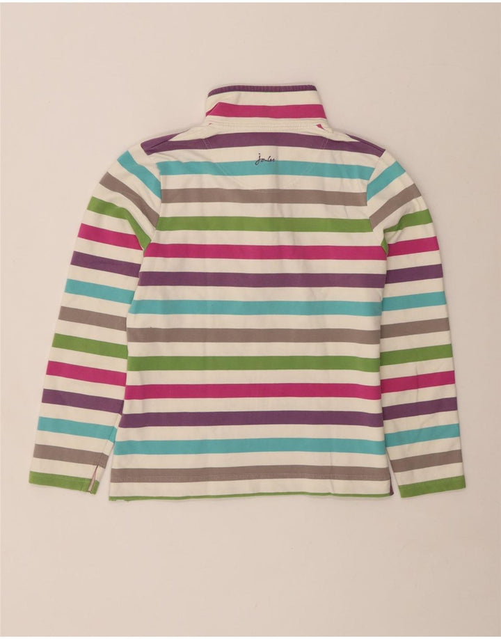 JOULES Sweat-Shirt Femme UK 10 Petit Rayé Multicolore