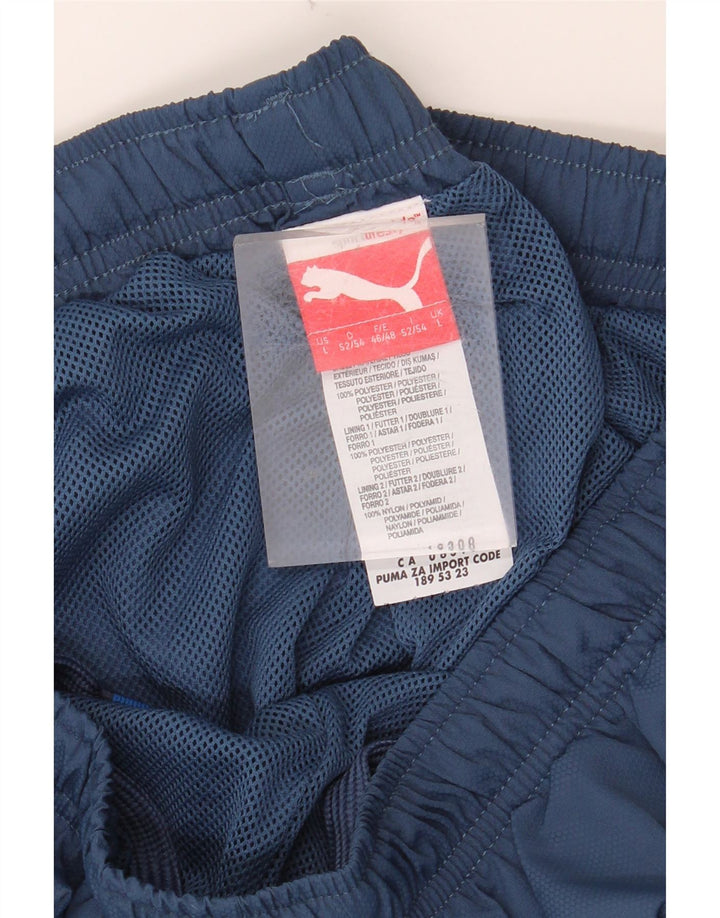 PUMA Pantalon de survêtement pour homme Pantalon de jogging Large Bleu marine Polyester