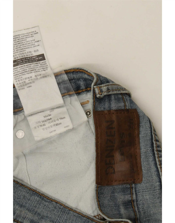 Levi's Jean Droit Denizen W30 L30 Homme Bleu Coton