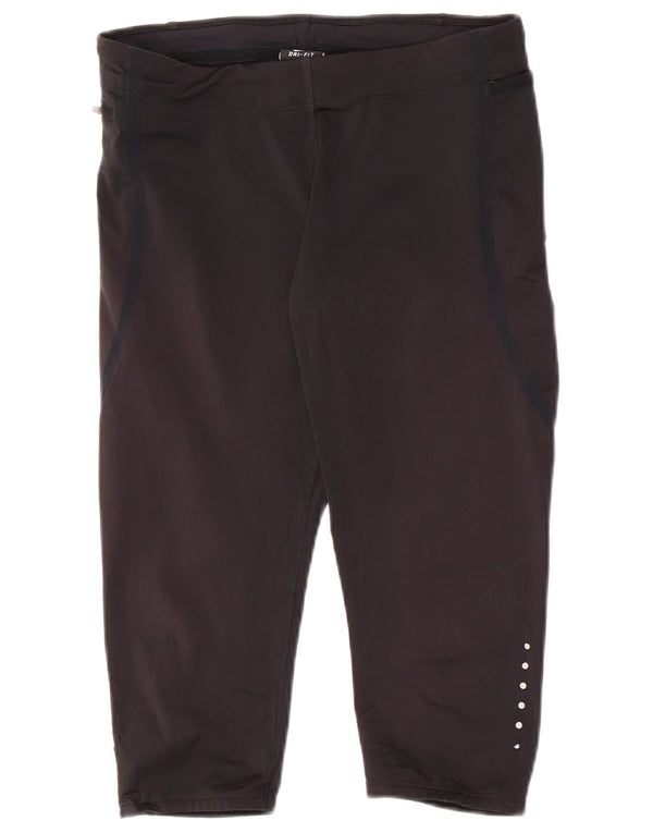 Nike Legging Capri Femme UK 8 Petit Noir