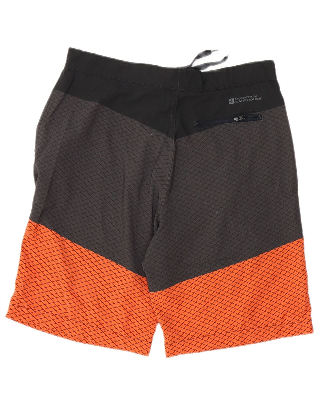 Mountain Warehouse Short de sport pour homme en polyester color block gris moyen