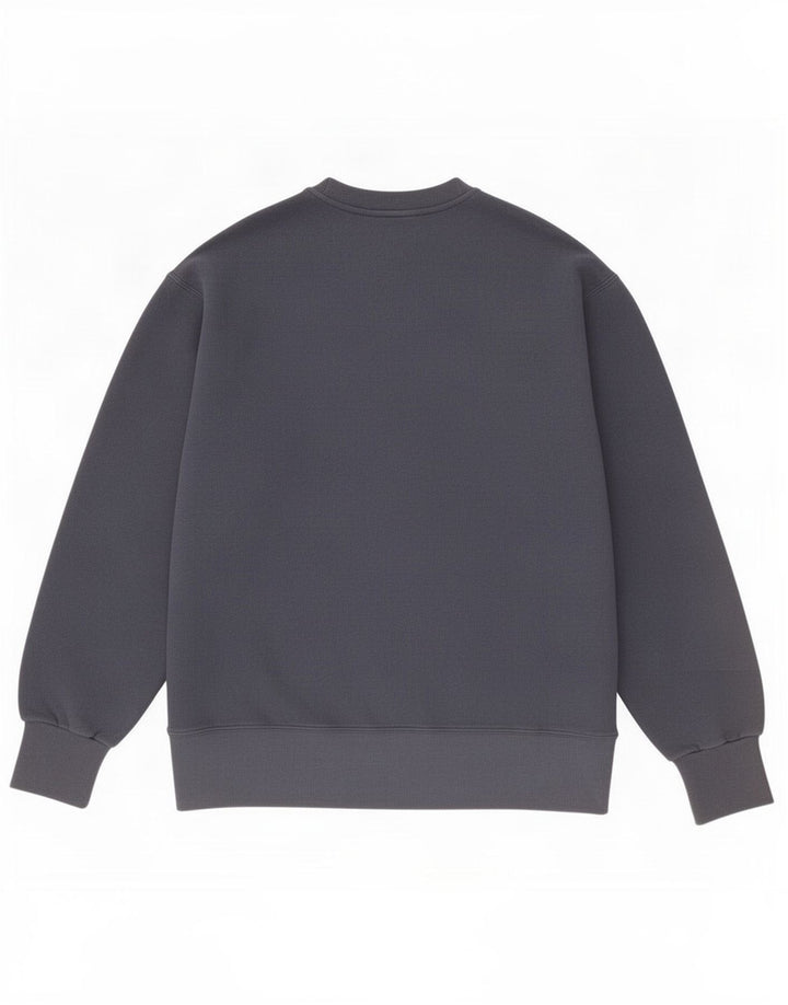 Converse Mens Graphic Sweatshirt Jumper Small Navy Blue Cotton