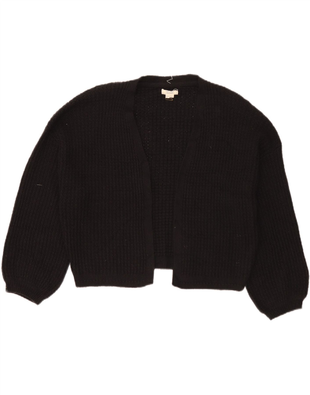 Fat Face Cardigan ouvert surdimensionné pour femme - Taille XL - Noir