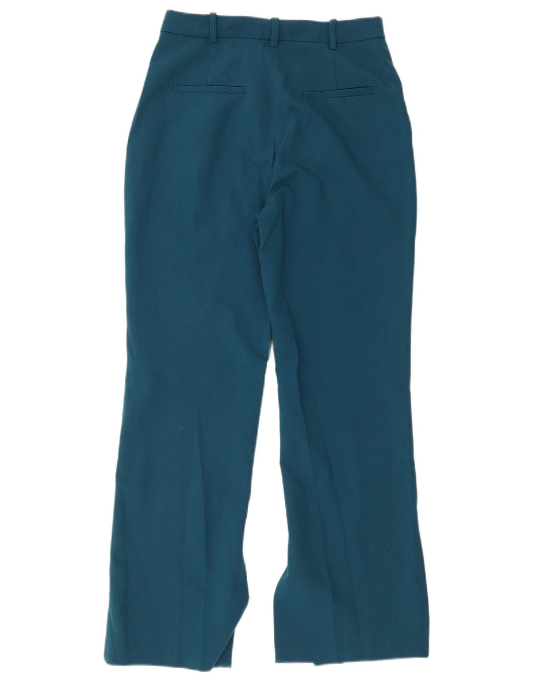 Zara Pantalon Chino Bootcut Femme Moyen W28 L30 Bleu