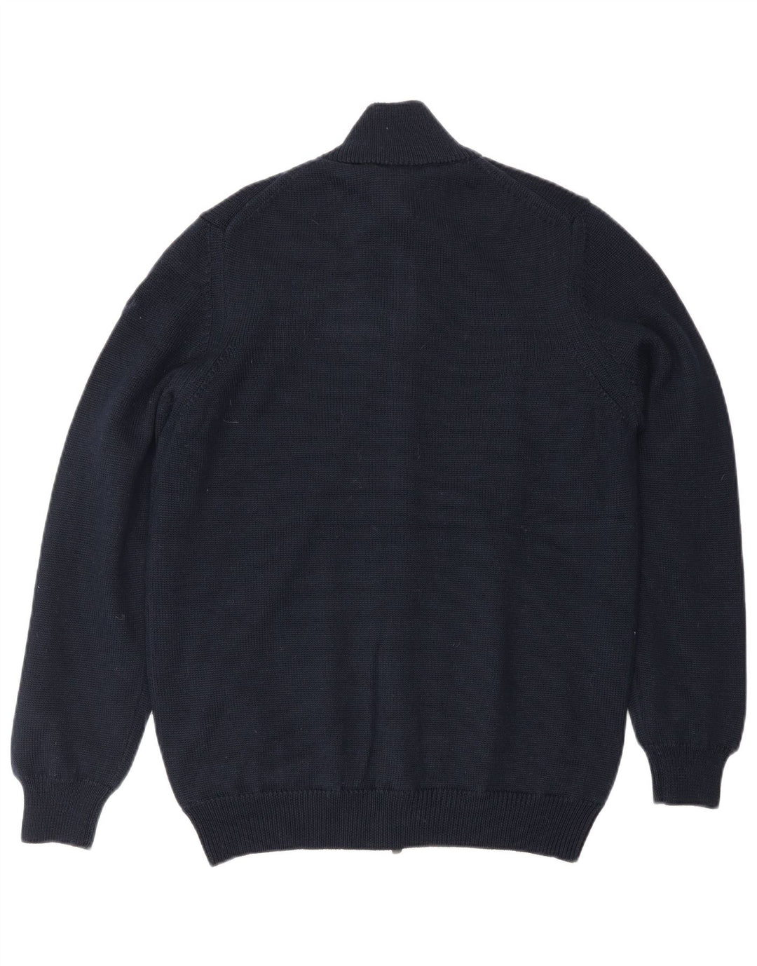 Lyle & Scott Cardigan Pull Homme Bleu Marine Moyen Laine