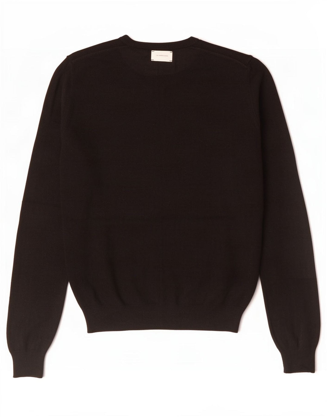 Zara Pull à col rond pour homme Petit Noir Viscose