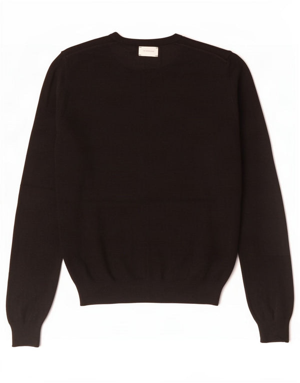 Zara Pull à col rond pour homme Petit Noir Viscose