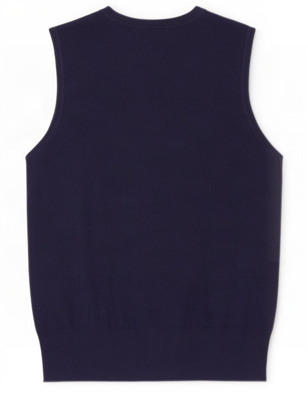 Zara Femme Débardeur UK 14 Large Bleu Marine Viscose