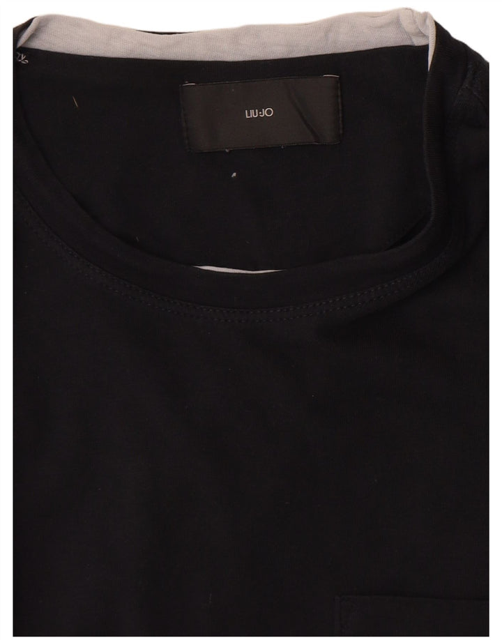 Liu Jo T-Shirt Top Homme Noir Moyen