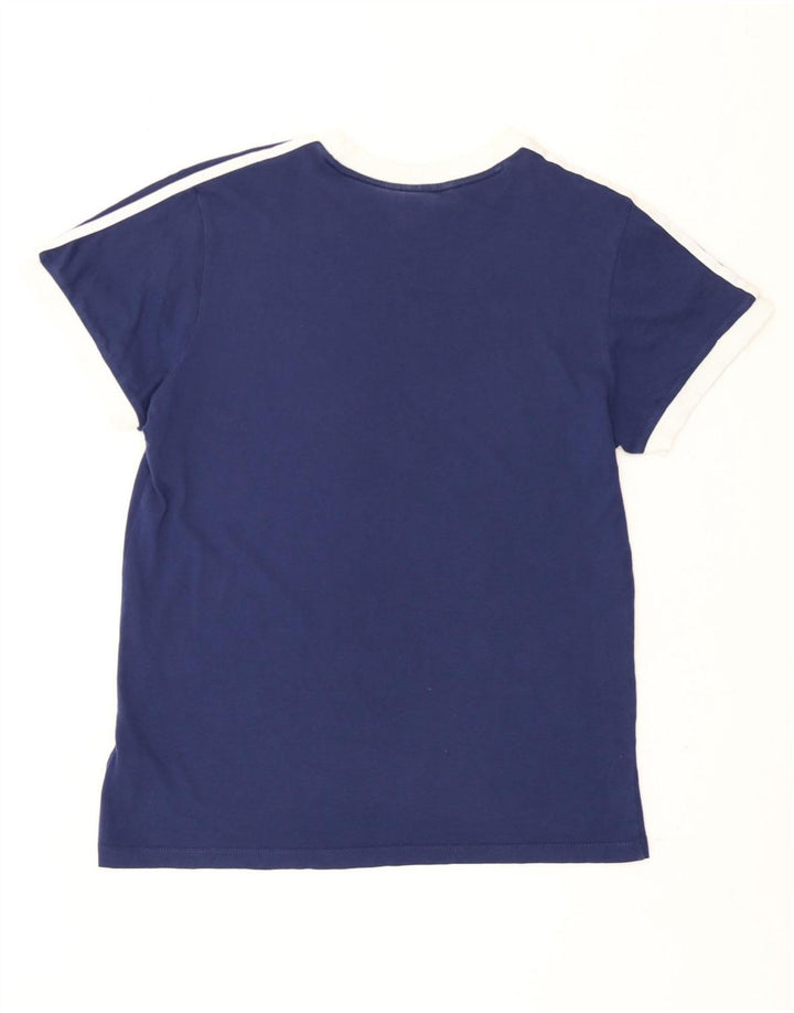 Adidas T-shirt pour femme UK 14 Bleu marine moyen