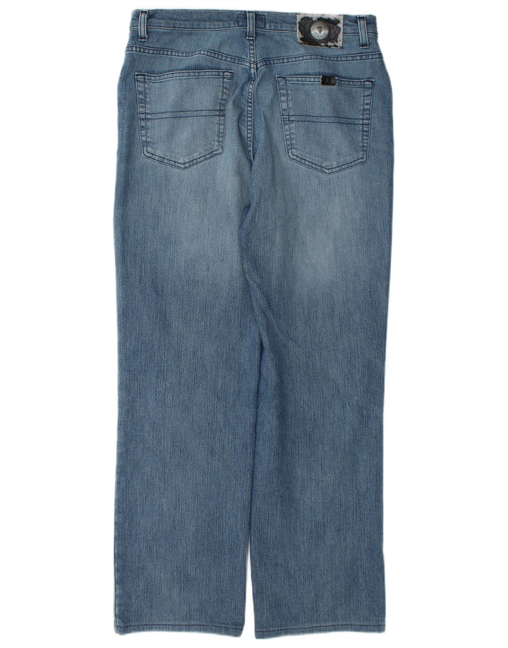 Trussardi Jean Droit W32 L30 Bleu Coton Homme