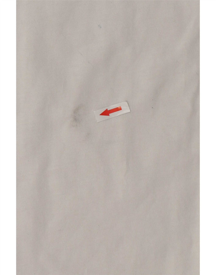 Replay T-Shirt Graphique Homme Grand Blanc Coton