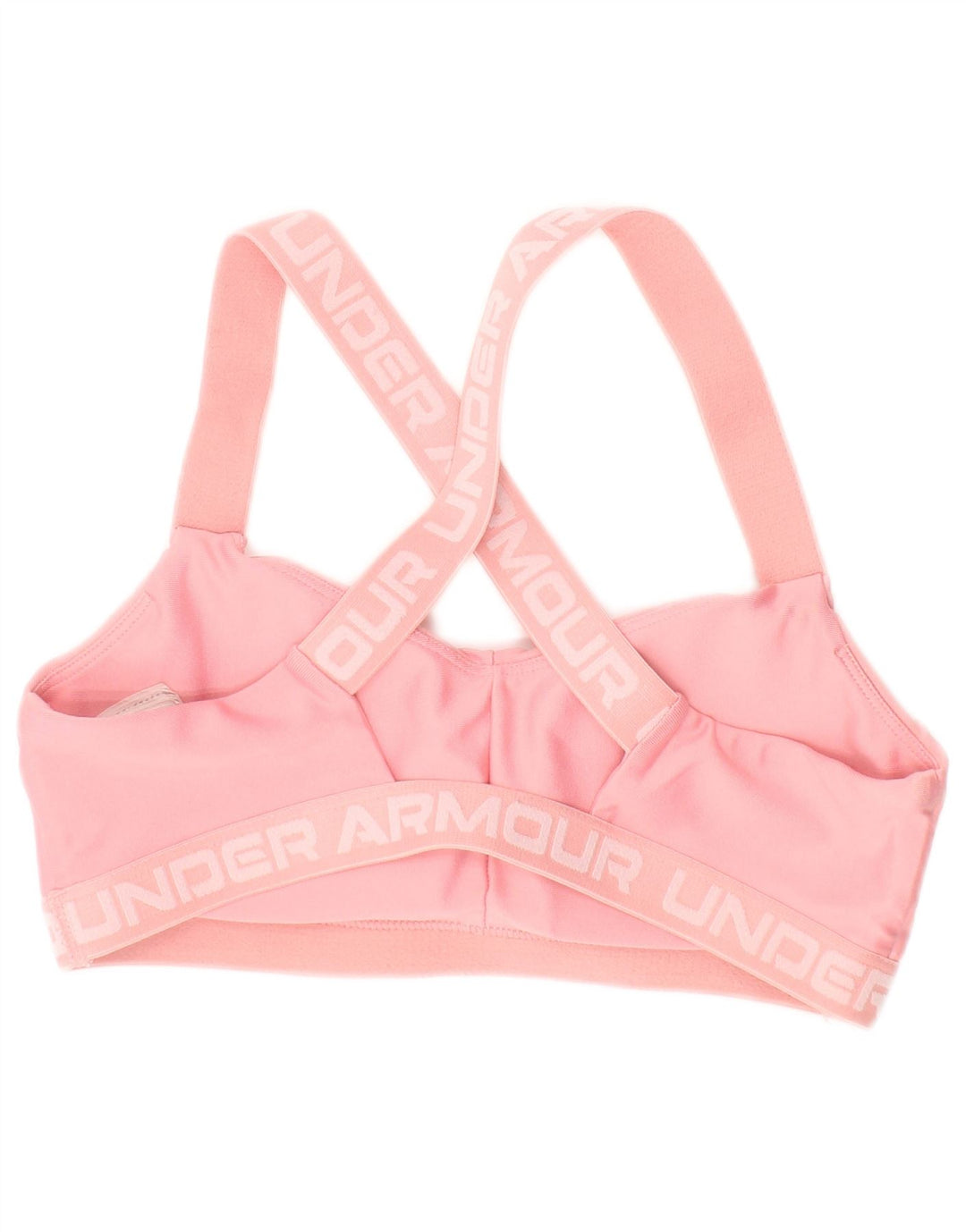 Under Armour Womens Graphic Top Small/Medium Pink Colourblock Sports