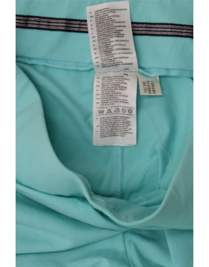 Adidas Femme Pantalon De Survêtement Regular Coton Turquoise Moyen