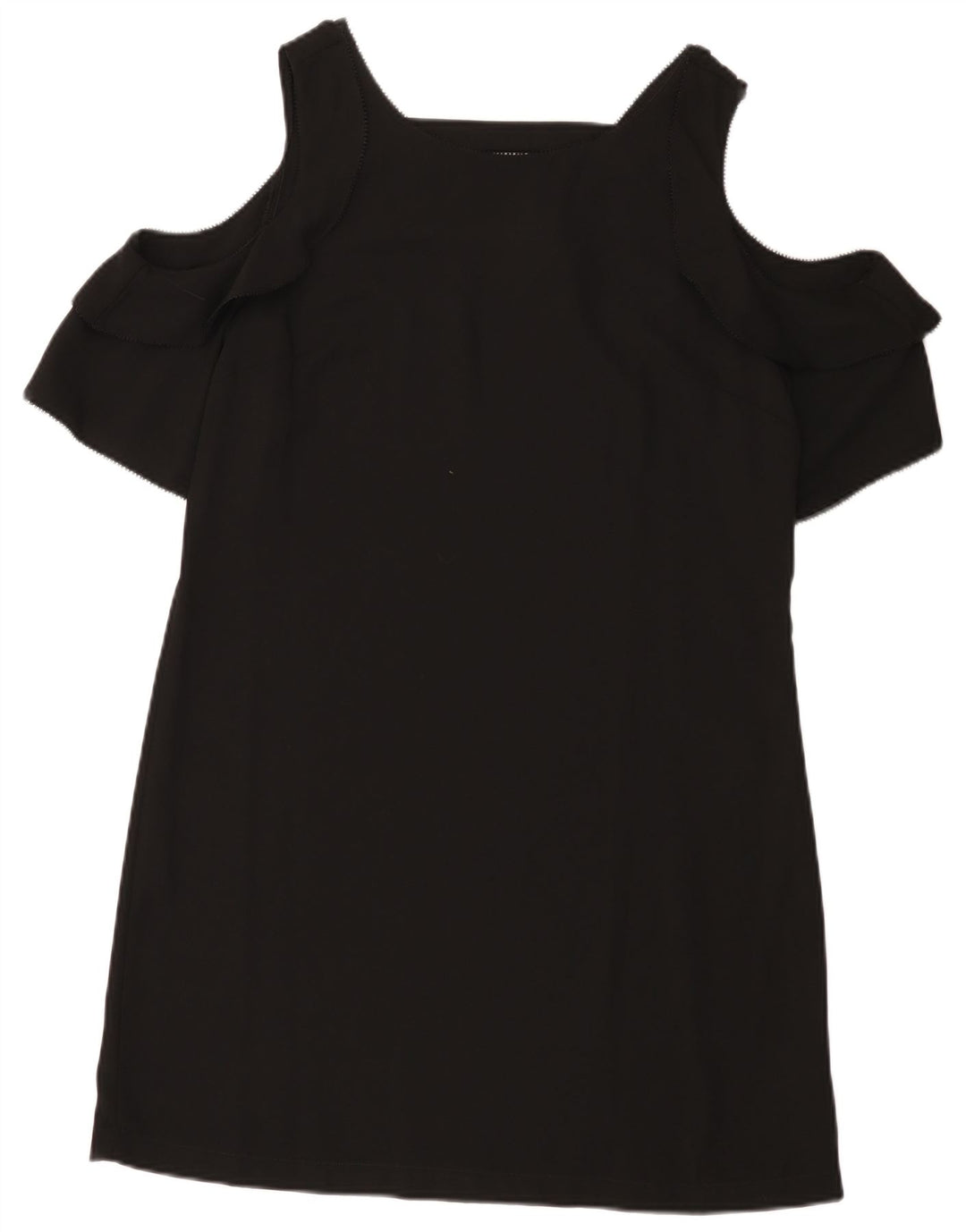 Next Robe à épaules dénudées pour femme UK 42 Medium Noir Polyester
