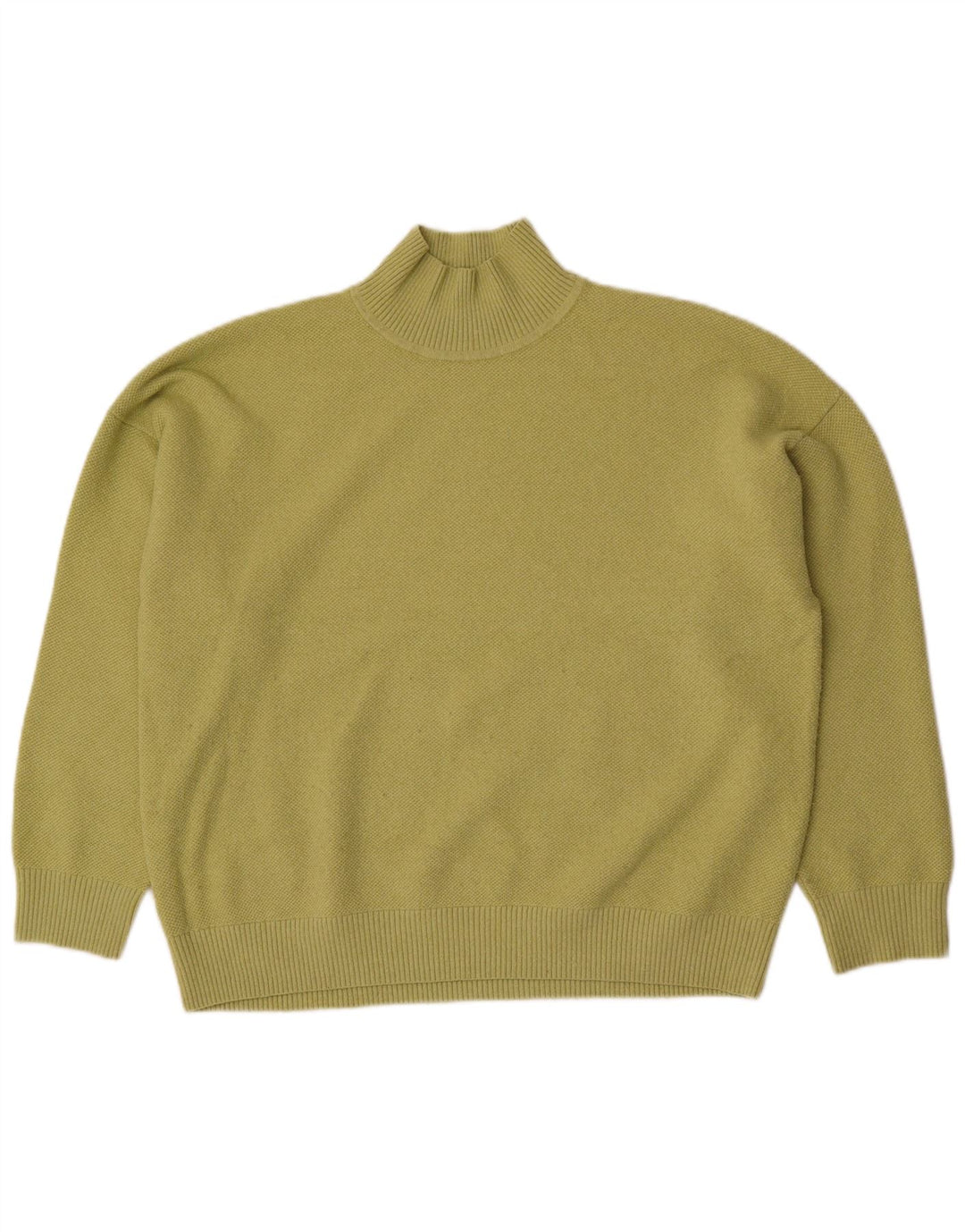 Marks & Spencer Pull col roulé pour femme UK 16 Large Vert