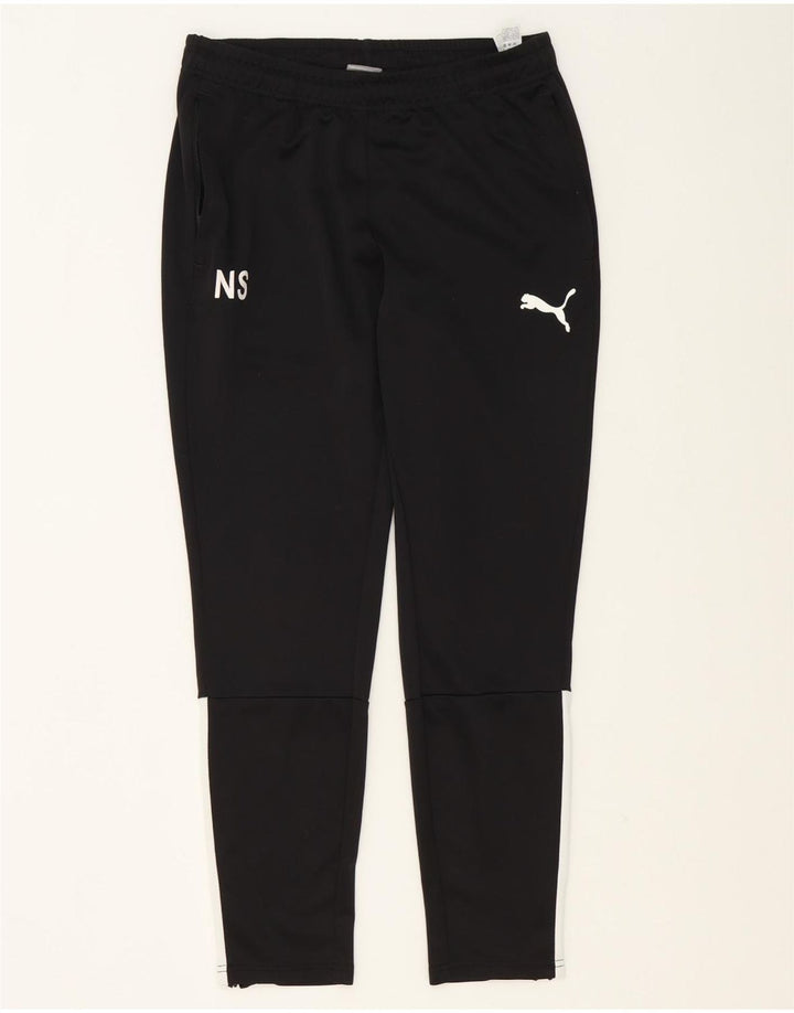 Puma Pantalon de Survêtement Homme Noir Moyen Polyester Colorblock