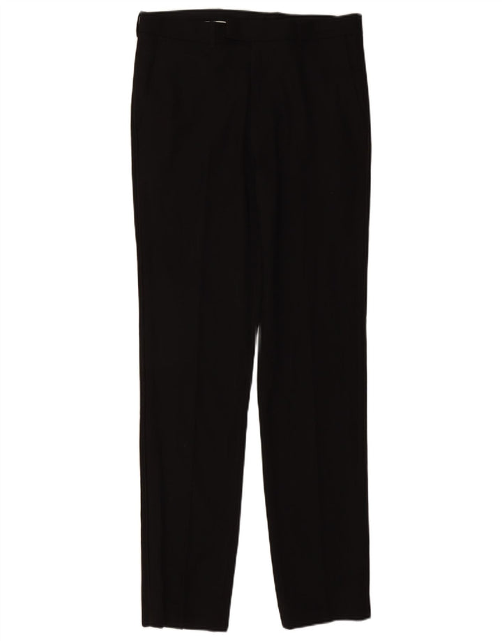 Marks & Spencer Pantalon de costume coupe slim pour homme W32 L33 Noir Polyester
