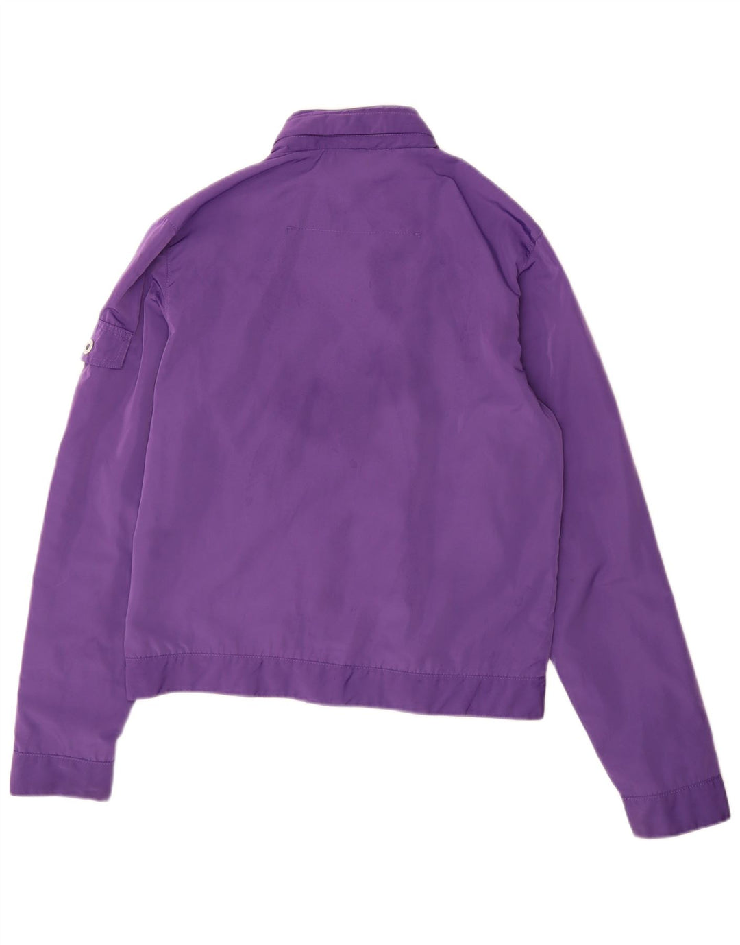 Calvin Klein Jeans Veste bomber graphique pour femme UK 14 Violet moyen