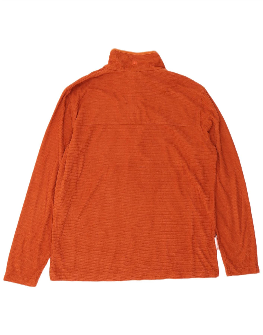 MOUNTAIN WAREHOUSE Sweat-shirt col zippé pour homme en polyester orange moyen