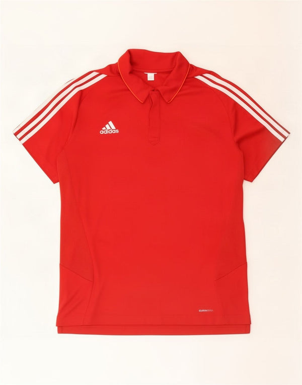 Adidas Polo Climacool XL Rouge Homme