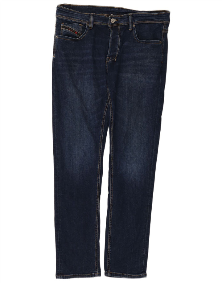 Jean Slim Femme Diesel W36 L31 Bleu Coton