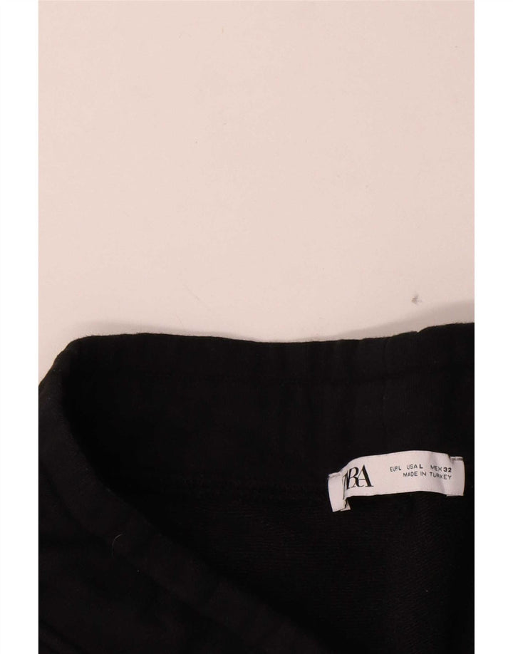 Zara Short de sport pour hommes, grand, noir
