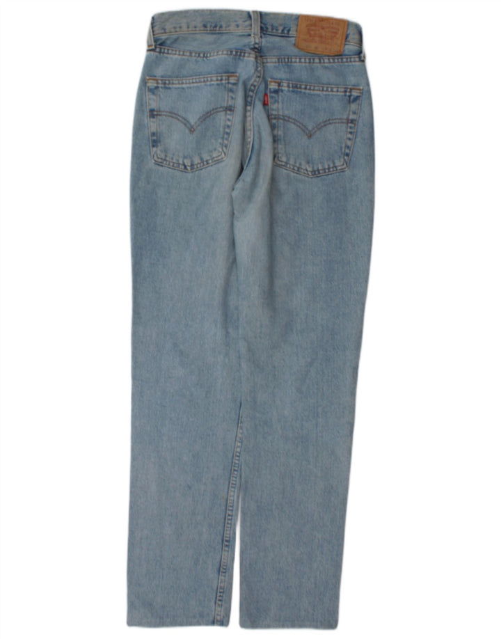 Levi's Jean Droit 595 Femme W30 L30 Bleu Coton