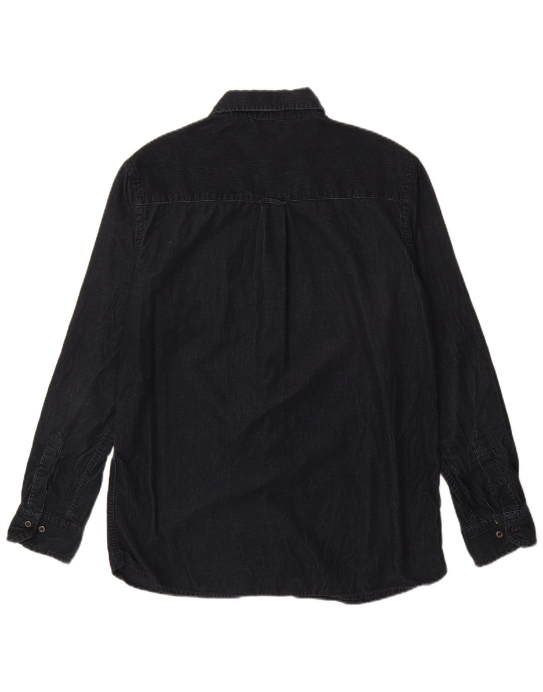 Carrera Chemise En Velours Côtelé Large Bleu Marine En Coton