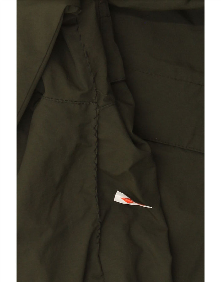Farah Veste de pluie à capuche pour homme UK 36 Small Vert Polyamide