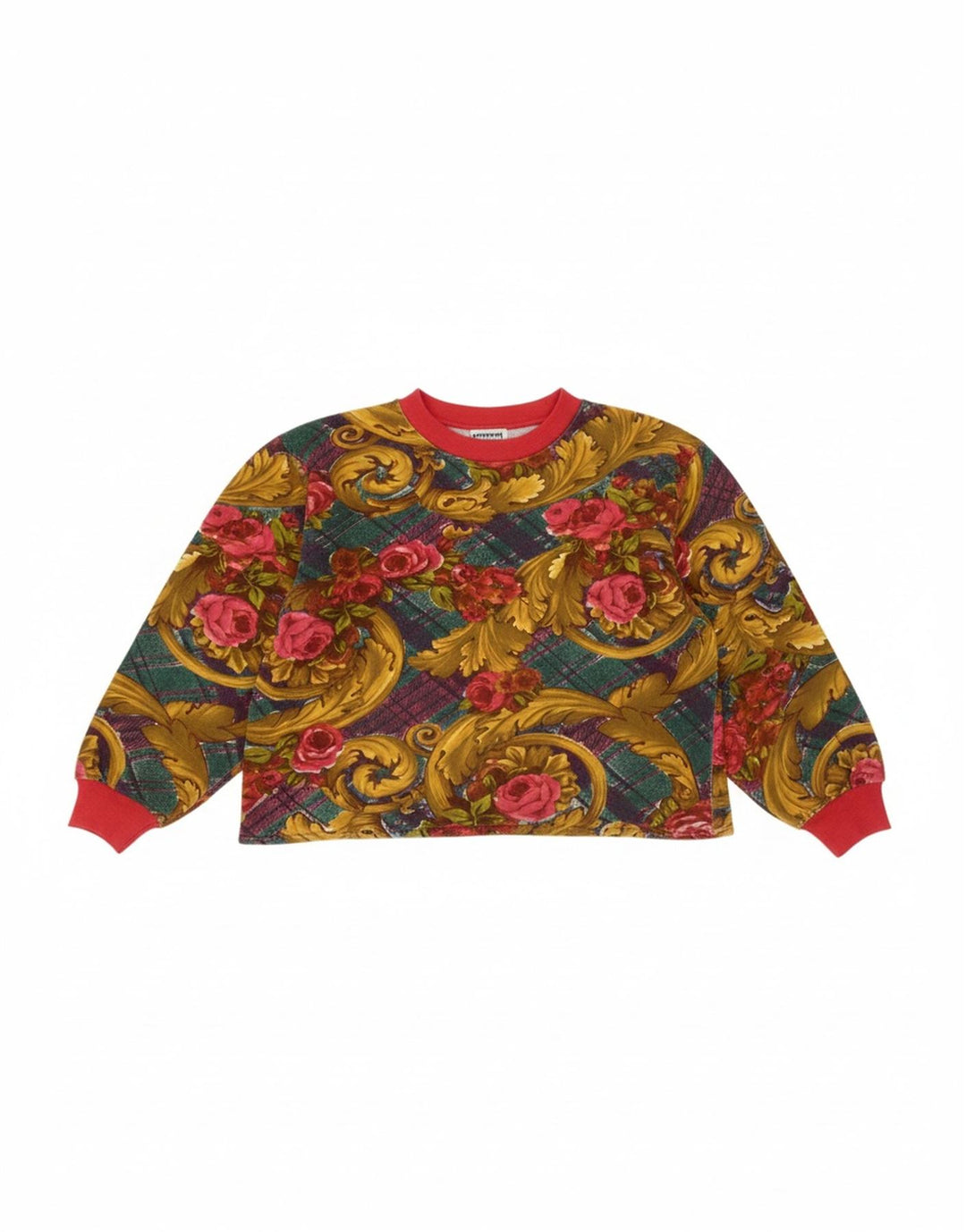 BEST COMPANY Womens Sweatshirt Jumper UK 14 Medium Multicoloured Floral