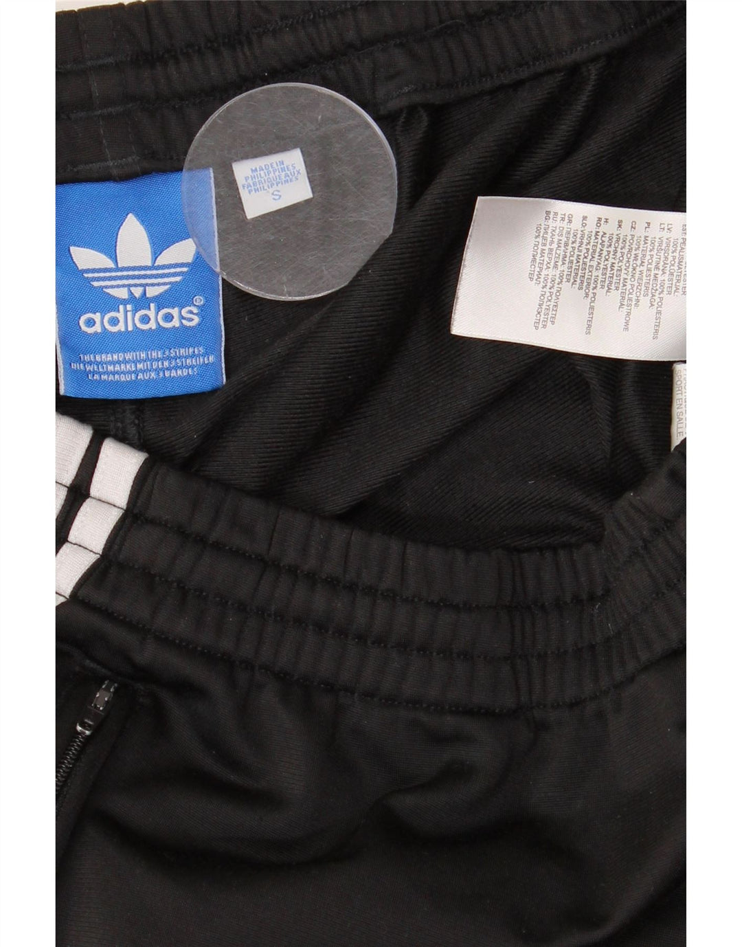 Adidas Pantalon de survêtement pour homme Petit Noir Polyester