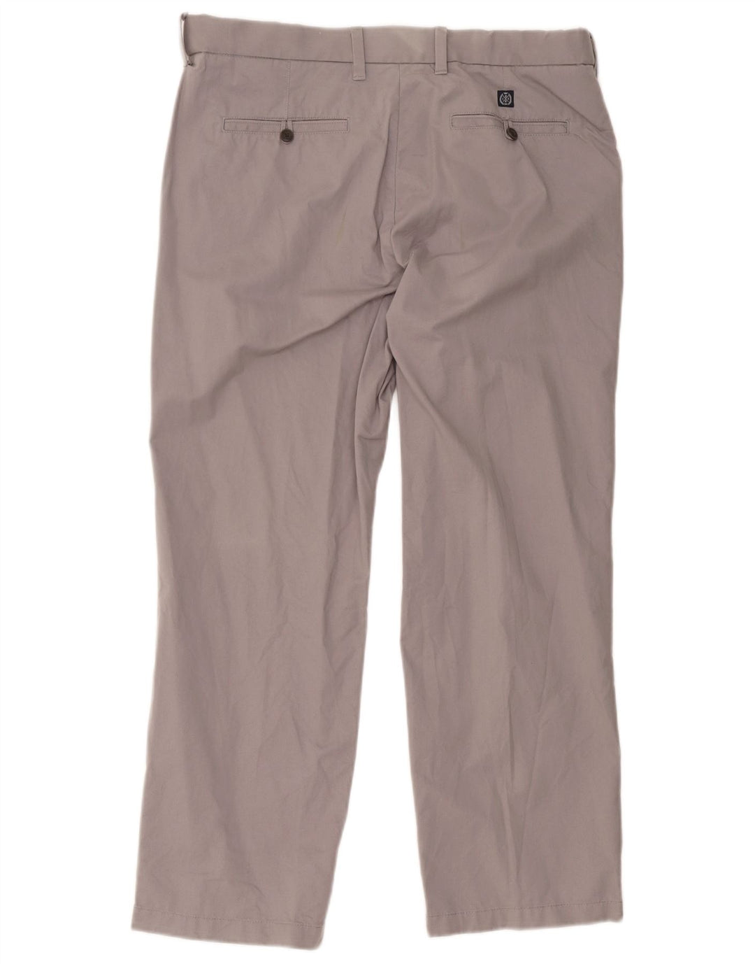 Marks & Spencer Pantalon Chino Droit Blue Harbor Homme W36 L29 Gris