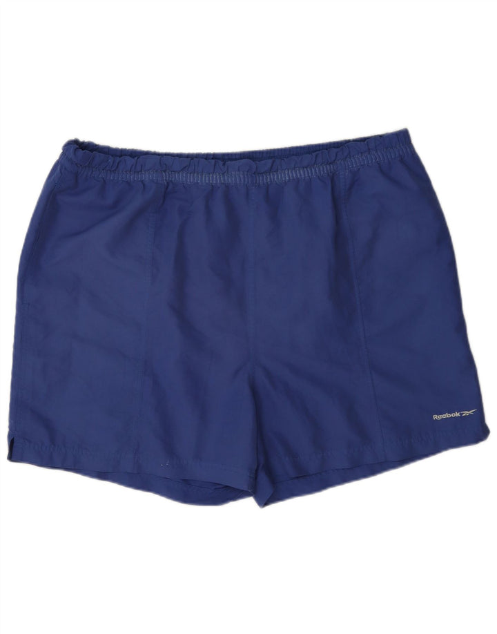 Reebok Short de Bain Homme XL Bleu
