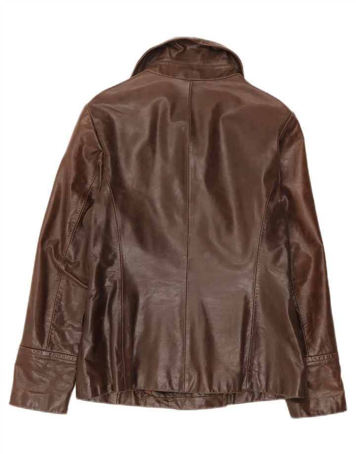 Marc O'Polo Veste croisée pour femme EU 38 Marron moyen