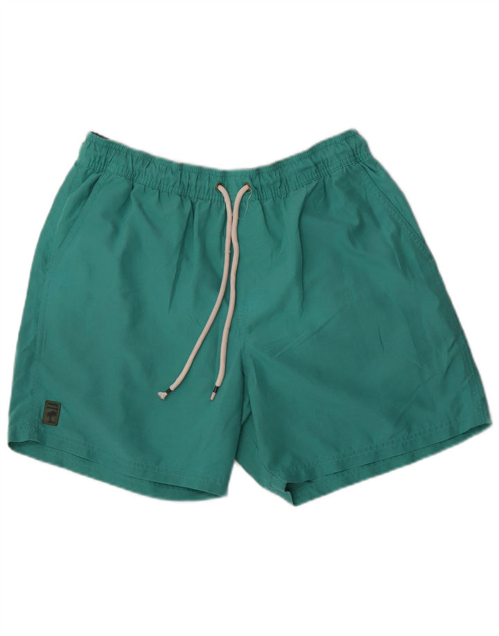 Marks & Spencer Short de Bain Homme Vert Moyen Polyester