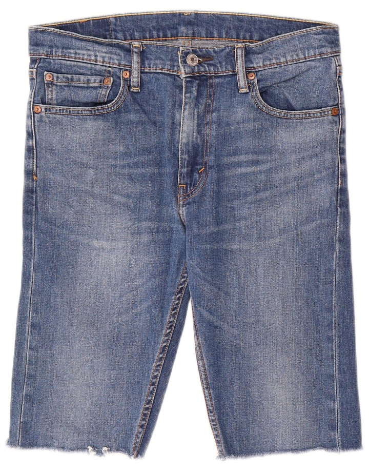 Levi's Short en Jean 510 W32 Homme Bleu Moyen Coton