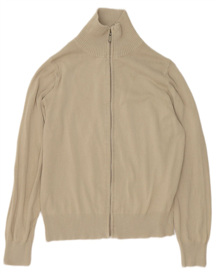 ZARA Homme Cardigan Pull Beige Moyen Coton