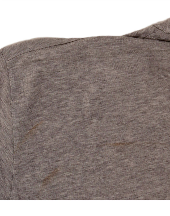Converse T-Shirt Graphique Homme XL Gris Moucheté Coton